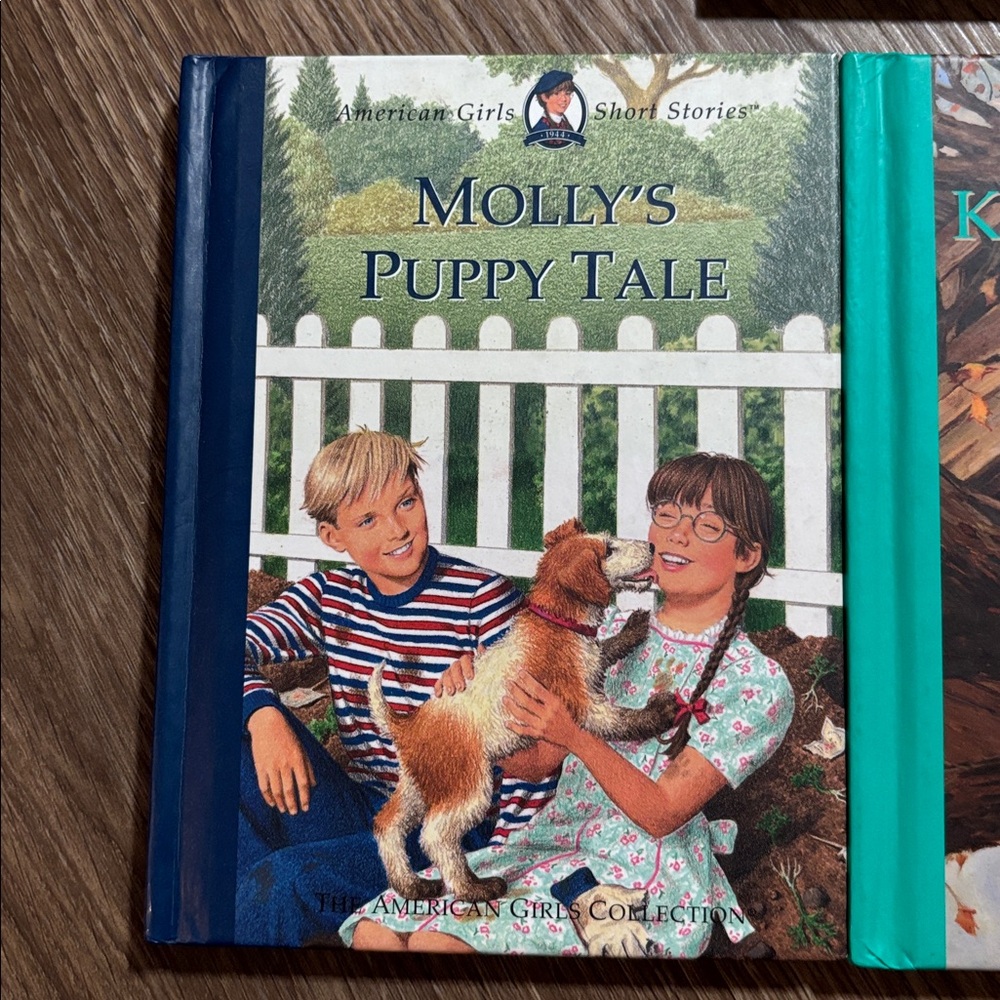 American Girl Books Collection Kit’s Home Run Tree Molly Puppy - Picture 2 of 4